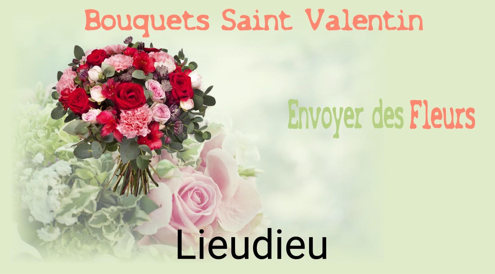 Roses de Saint-Valentin livrées à Lieudieu